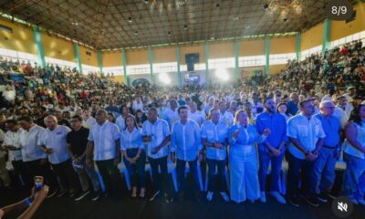 A casa llena Club Mauricio Báez, el diputado Carlos Sánchez y su equipo político de la circunscripción número 3 respaldan a Wellington Arnaud
