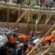 Vehículo involucrado en el accidente ocurrido en un puente de La Peña, provincia Duarte
