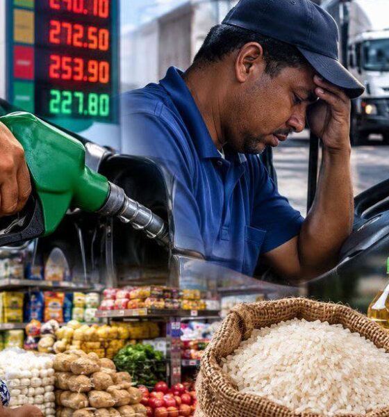 Combustibles y transporte en medio de la preocupación por el aumento de los costos en República Dominicana.