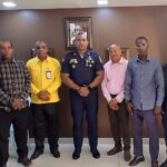 COMISIÓN DE DERECHOS HUMANOS FELICITA AL GENERAL DE LOS SANTOS GUERRERO POR REDUCCIÓN DE HECHOS DELICTIVOS EN LA REGIÓN ENRIQUILLO