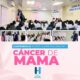 Conferencia educativa sobre prevención del cáncer de mama organizada por el Hospital Jaime Mota en Barahona.