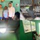 Personal de DASAC durante la asistencia a familias afectadas por la caída de un árbol en Cañada de Papoy, Barahona.