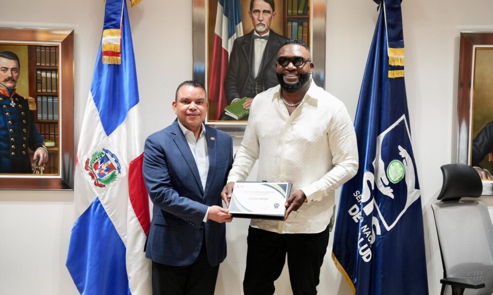 David Ortiz invita a la ciudadanía a participar en la gran Caminata por la Salud Mental