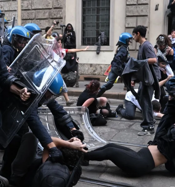 Disturbios en Milán durante protestas contra el alto costo de la vida