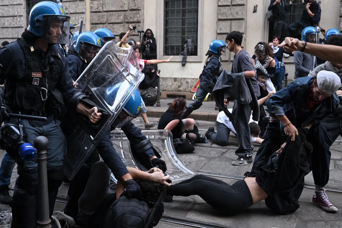 Disturbios en Milán durante protestas contra el alto costo de la vida