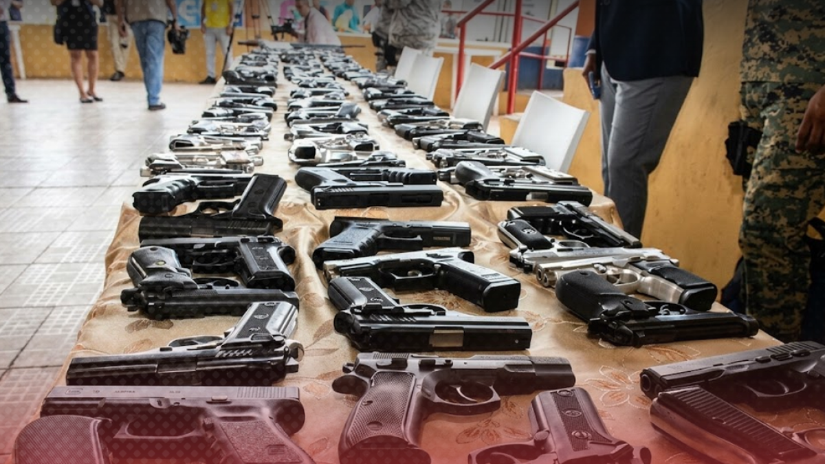 Propuesta de la Fuerza del Pueblo para endurecer las penas por tráfico de armas hacia Haití.
