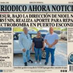 INDESUR, bajo la dirección de Noel Suberví Nin, realiza aporte para reparar electrobomba en Puerto Escondido