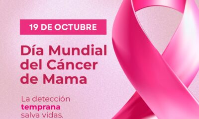 Imagen de concienciación sobre la prevención y detección temprana del cáncer de mama.