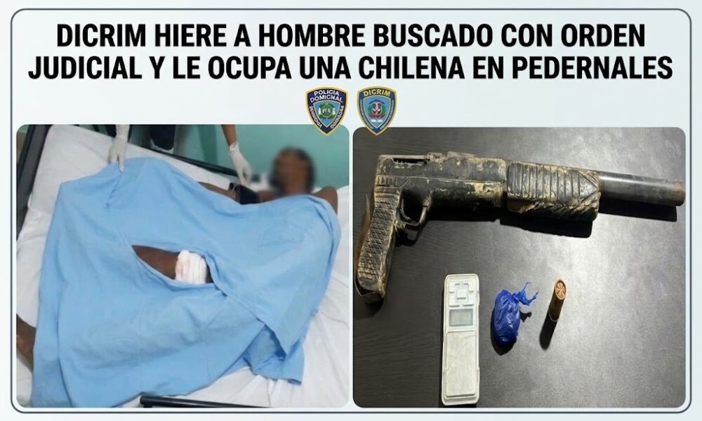 Intervención de la Policía Nacional en Juancho, provincia Pedernales.