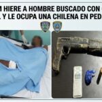 Intervención de la Policía Nacional en Juancho, provincia Pedernales.