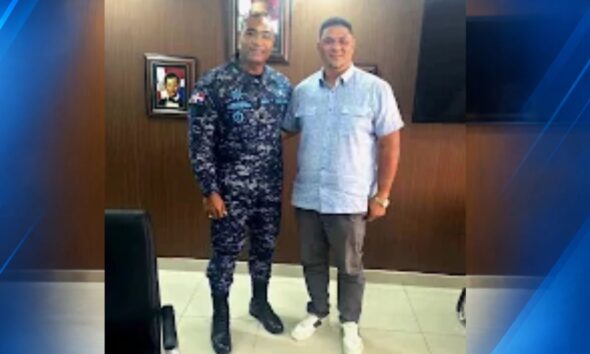Kelvin García Hochy respalda labor del general Rigoberto en Barahona
