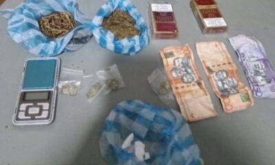 Imagen ilustrativa de un operativo policial relacionado con la ocupación de presuntas sustancias narcóticas en Galván, Bahoruco.