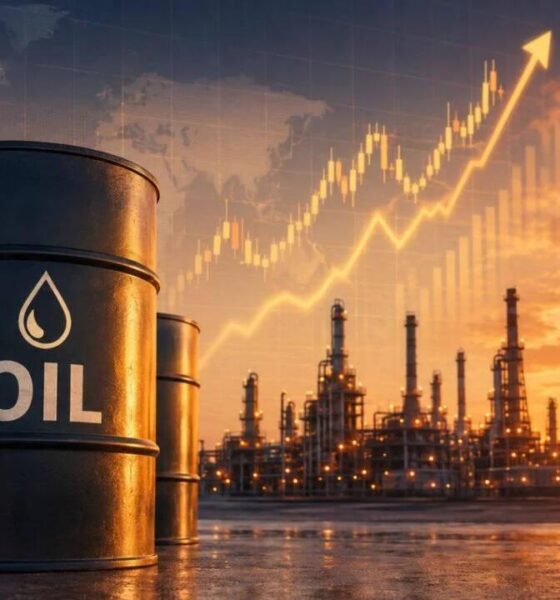 Imagen ilustrativa del mercado petrolero ante el alza del crudo de Texas y la tensión en Oriente Medio.