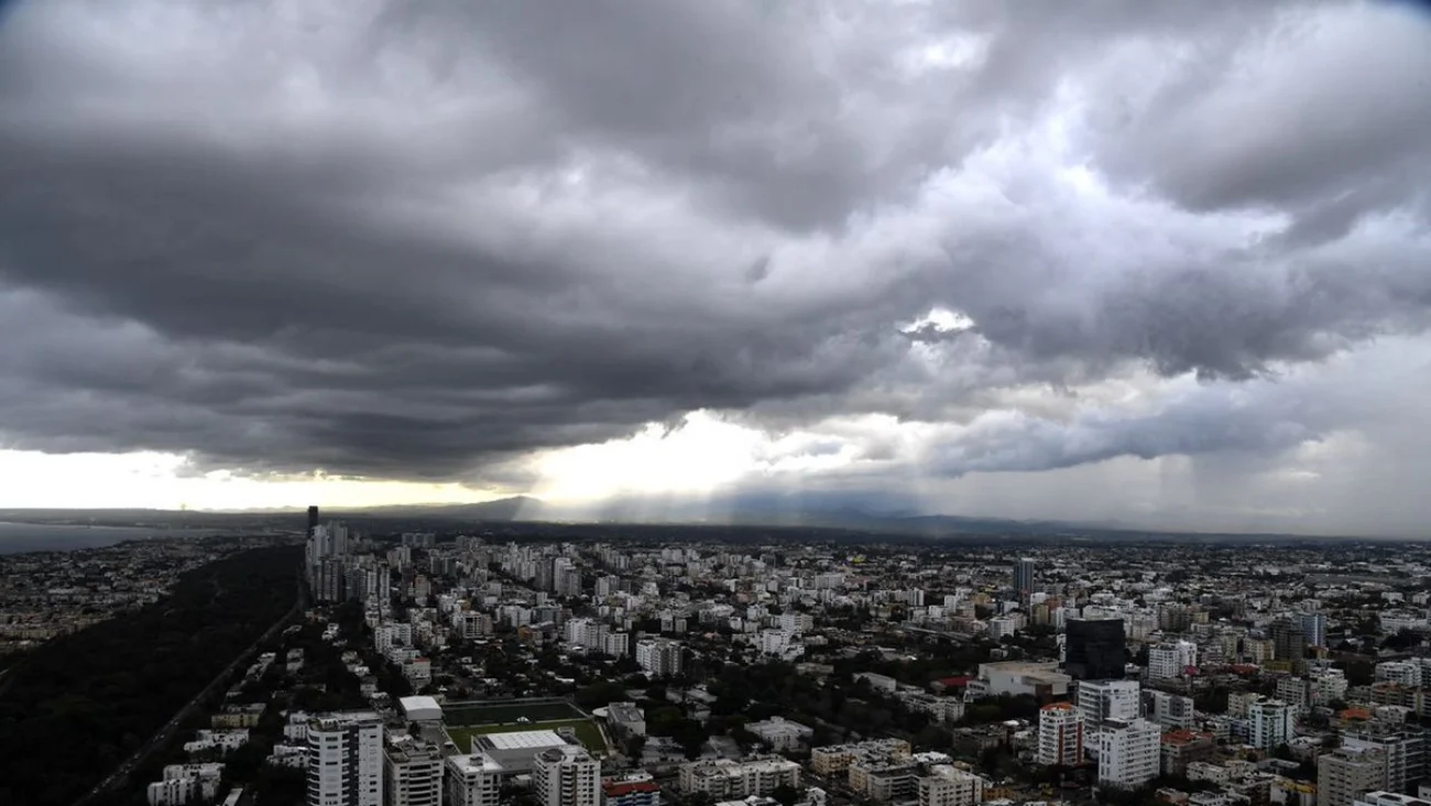 Condiciones meteorológicas previstas en República Dominicana por la incidencia de una vaguada.