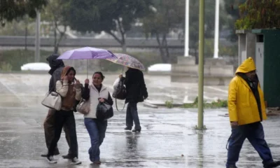 Lluvias y condiciones nubladas por una vaguada sobre República Dominicana.