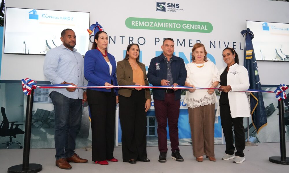 SNS entrega renovado CPN El Pino en La Vega con inversión superior a RD$9.9 millones