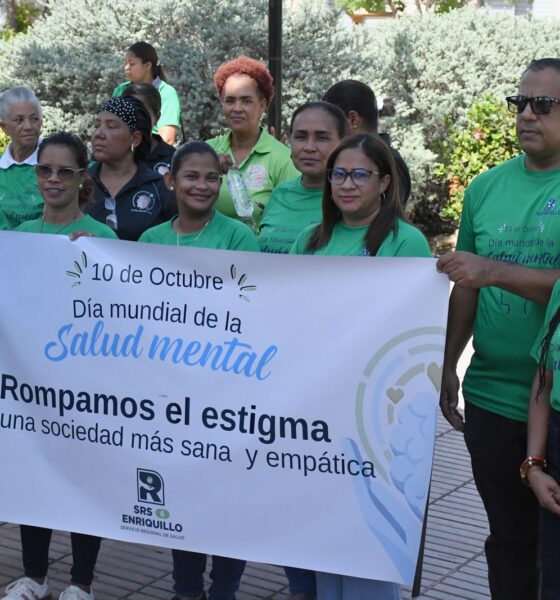 SRS Enriquillo y UASD Recinto Barahona marchan para crear conciencia sobre la salud mental y fortalecer vínculos institucionales