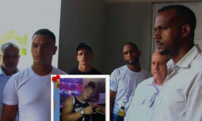 Tres hermanos buscados por la muerte de un hombre en Santo Domingo Oeste se entregaron al Dicrim de la Policía en Azua.