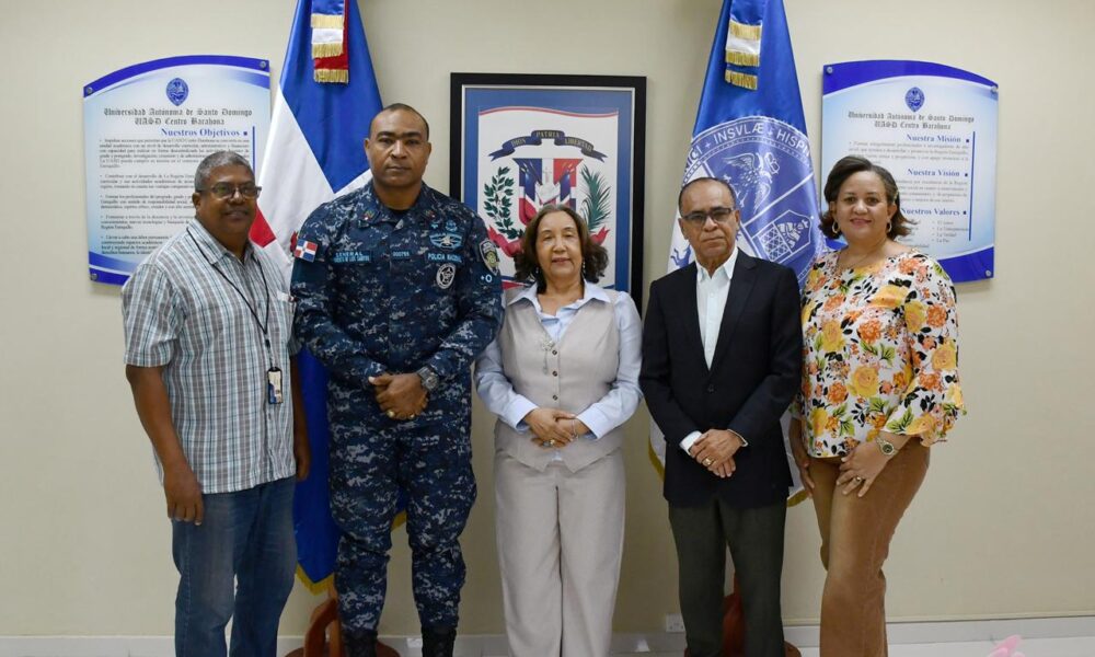 UASD Recinto Barahona y Policía Nacional acuerdan corredor de seguridad para proteger a la familia universitaria