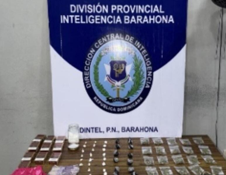 Policía Nacional apresa a seis personas durante operativos en Barahona