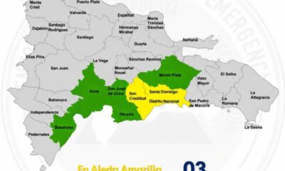 COE eleva alerta por onda tropical que provocará lluvias en el país