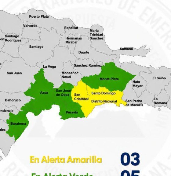 COE eleva alerta por onda tropical que provocará lluvias en el país