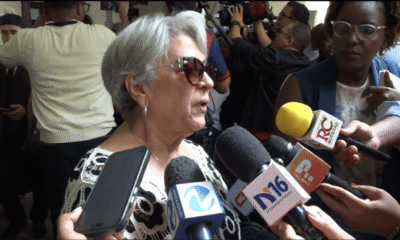 Familiares de víctimas del caso Jet Set tras la decisión sobre la calificación jurídica.