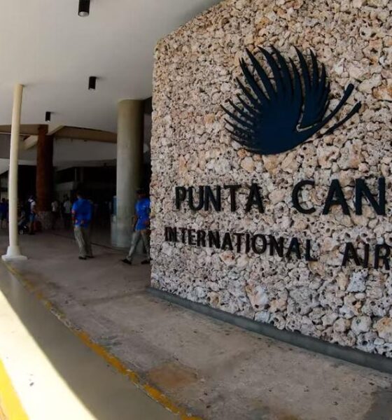 Aeropuerto Internacional de Punta Cana, donde fue detenido un ciudadano español con 20 paquetes de presunta cocaína.