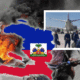 Contingente de El Salvador desplegado en Haití para apoyar la búsqueda de cuatro militares desaparecidos.