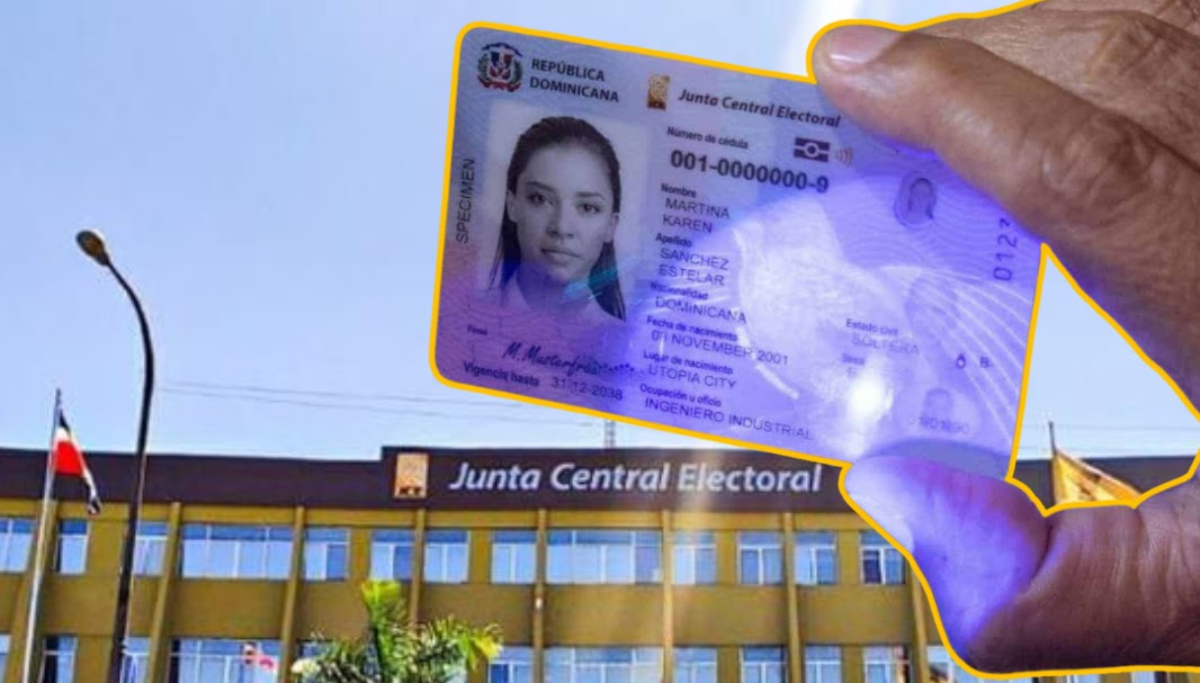 Proceso de renovación de la cédula de identidad y electoral en la República Dominicana.