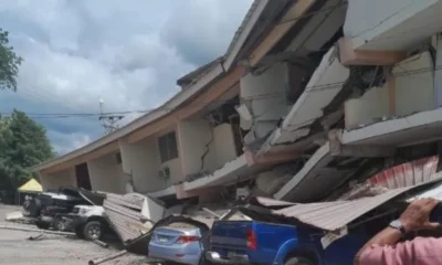 Daños estructurales reportados tras el terremoto que sacudió el sureste de Panamá.